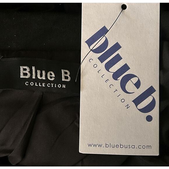 NWT Blue B Faux Suede Studded Fringe Cropped Jacket Small - Picture 7 of 8